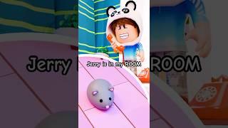 Jerry is in my ROOM  Roblox Meme #funny #memes #animation #shorts #roblox