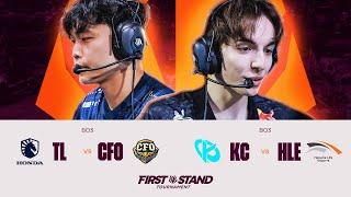 Team Liquid vs CTBC Flying OysterKarmine Corp vs Hanwha Life EsportsFIRST STANDBO3 FEARLESS