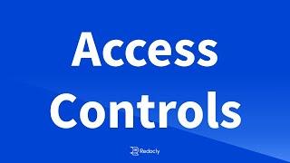 Access controls for Redocly