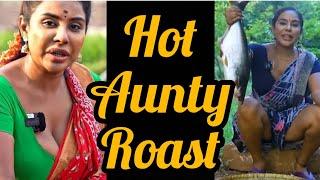 Hot aunty roast | cooking aunty|santhe