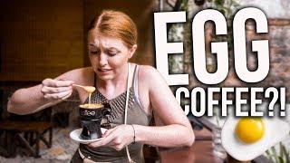 Trying EGG COFFEE in Vietnam!