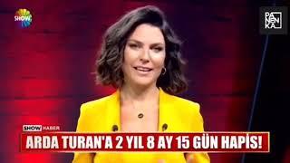 Show TV Ana Haber Bülteni Sunucusu Ece Üner'den Arda Turan'a