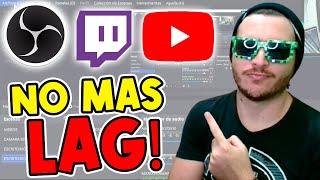 ️ Como hacer DIRECTOS SIN LAG - CONFIGURAR  OBS STUDIO en una PC de BAJOS RECURSOS.  - 2023 -