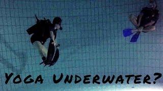 Attempting yoga at 20 m deep | Crazydivers