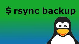 Rsync command. Backup in Linux. Incremental backup. Automation.