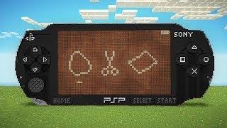 Sony PSP в Minecraft.