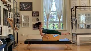 Authentic Pilates- Transition into Control Balance on the Spine Corrector
