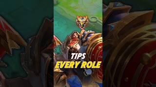 tips in every role in mlbb #mobilelegends #mlbb