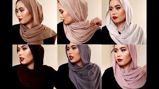 HIJAB HAUL!! ~ TRYING ON CHIFFON HIJABS + MODELLE REVIEW