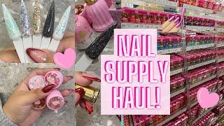 NAIL SUPPLY HAUL! $200 WORTH OF NAIL SUPPLIES