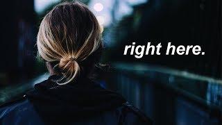 lil peep // right here (lyric video)