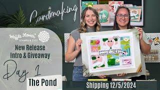 Intro Day 1 - The Pond - Waffle Flower December Release