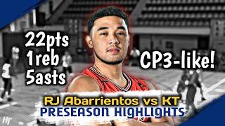 PRESEASON DEBUT! CP3-MODE si RJ Abarrientos! | NAGPAKILALA sa Korean Fans | Sept. 13, 2022