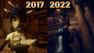 Evolution of Alice Angel in BATIM - BATDR (2017 - 2022) 4K60