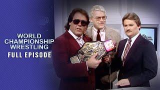 FULL EPISODE: Tully Blanchard gloats after dethroning Dusty Rhodes: WCW, March 8, 1986