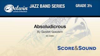 Absoludicrous, by Gordon Goodwin - Score & Sound