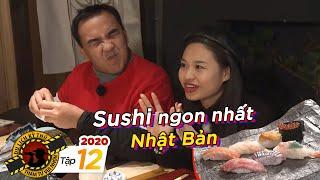 Amazing Travel 2020|Ep 12: Quyen Linh, Le Loc enjoy Japan's best sushi in the cold of -10 degree C