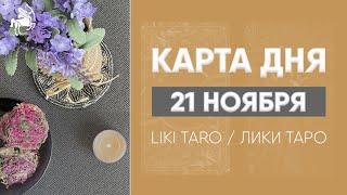 Карта дня 21 ноября. Таро расклад на сегодня. Гороскоп от Лики Таро