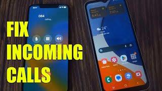 Incoming Calls are not Showing on the Screen but Phone is Ringing Samsung Galaxy