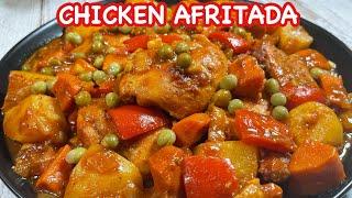 CHICKEN AFRITADA in MAMA SITA’s Sauce | Budget Friendly Chicken Recipe | Pinoy SImple Cooking