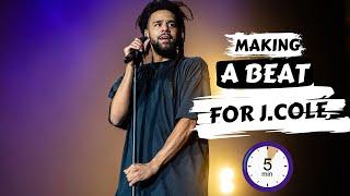 Making A Beat For Drake & J.Cole in 5 Minutes! (Late Night Cook Up E1) #jcole #drake  #flstudio