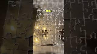 Person Completes Tricky Clear Puzzle, Finds Extra Piece! 