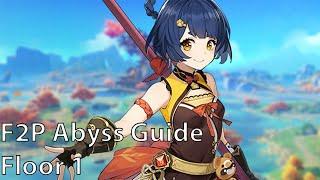 F2P Abyss Guide Floor 1 -Genshin Impact