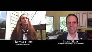 Evan Glass Community Conversation Moco Mask Makers