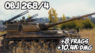 Об 268/4 - 8 Фрагов 10.4K Урона - Потенциал! - World Of Tanks