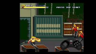 How to unlock Super Axel [Button inputs on screen] - Streets of Rage 3