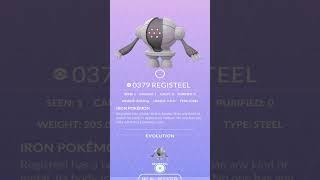 Pokedex: Pokemon GO-Registeel