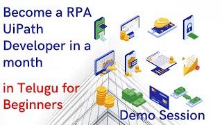 How to Learn RPA UiPath? Tutorial  for Beginners in Telugu