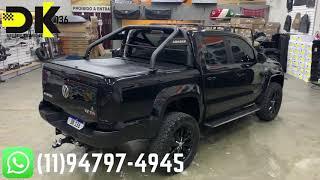 CAPOTA AUTOMÁTICA VOLKSWAGEN AMAROK - PROJETO AMAROK - CAPOTA ORIGINAL KEKO AUTOMÁTICA - DK136