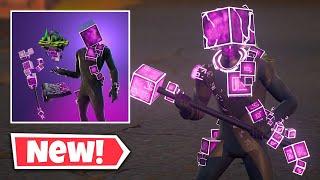 NEW GEOMETRIK Skin Gameplay in Fortnite || GEOMETRIK Bundle