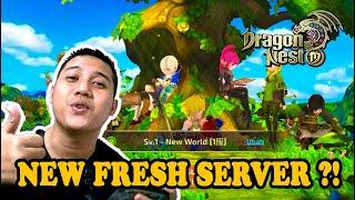 NEW FRESH DRAGON NEST MOBILE PRIVATE SERVER! MANUAL LEVELLING SYSTEM HERE?!