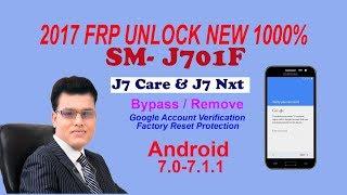 Samsung J7 Nxt 7.0 Google Account Bypass (FRP 7.0 Nougat)  1000% tested