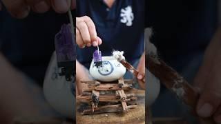 Survival Skills: Smart Idea and Useful with Fire from a broken lighter. #lifehacks #skills #ideas