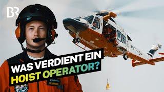 Er seilt Menschen aus dem Helikopter ab! Extremer Job als Hoist Operator I Lohnt sich das? I BR