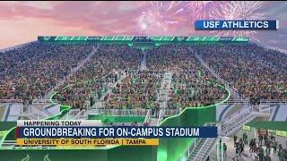 USF prepares for on-campus stadium groundbreaking