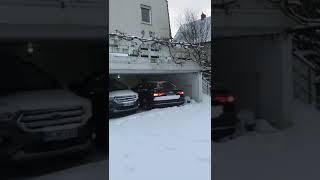 Audi A8 quattro in snow 2021 Germany Deutschland