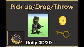 Unity Pickup, Drop, Throw items