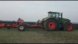 Fendt 1050 Vario и плуг Kuhn Challenger