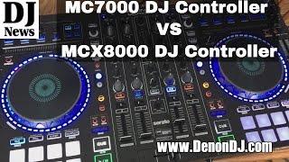 #DenonDJ MC7000 Quick Compare with MCX8000 DJ Controllers | Disc Jockey News