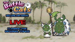 Infernal Tower Floors 42-50 - The Battle Cats: No Gacha Save Live