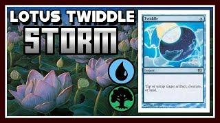 ️  Twiddle Storm w/ Lotus Field 【INSANE NEW COMBO DECK】 ► MTG Modern Gameplay ◄