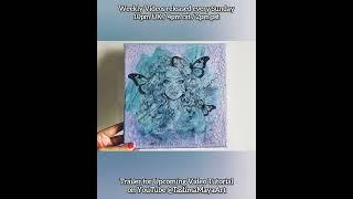 How to Embellish Acrylic Pours like a PRO! with Taslima Maya Art #fluidart