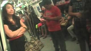 SMRT East West Line - Full Journey towards Pasir Ris onboard C151 [061/062]