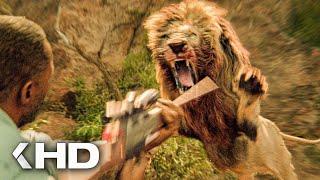 BEAST | Idris vs Lion | Lion Attack scene