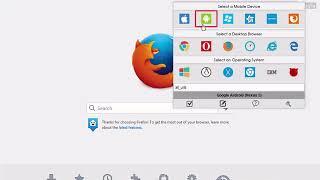 How to Use UserAgent Switcher in firefox