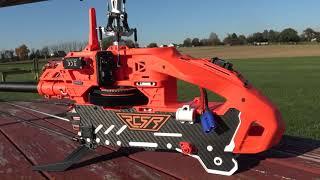 Steam 550 RC heli hard 3d flight with pilot Aaron Heister